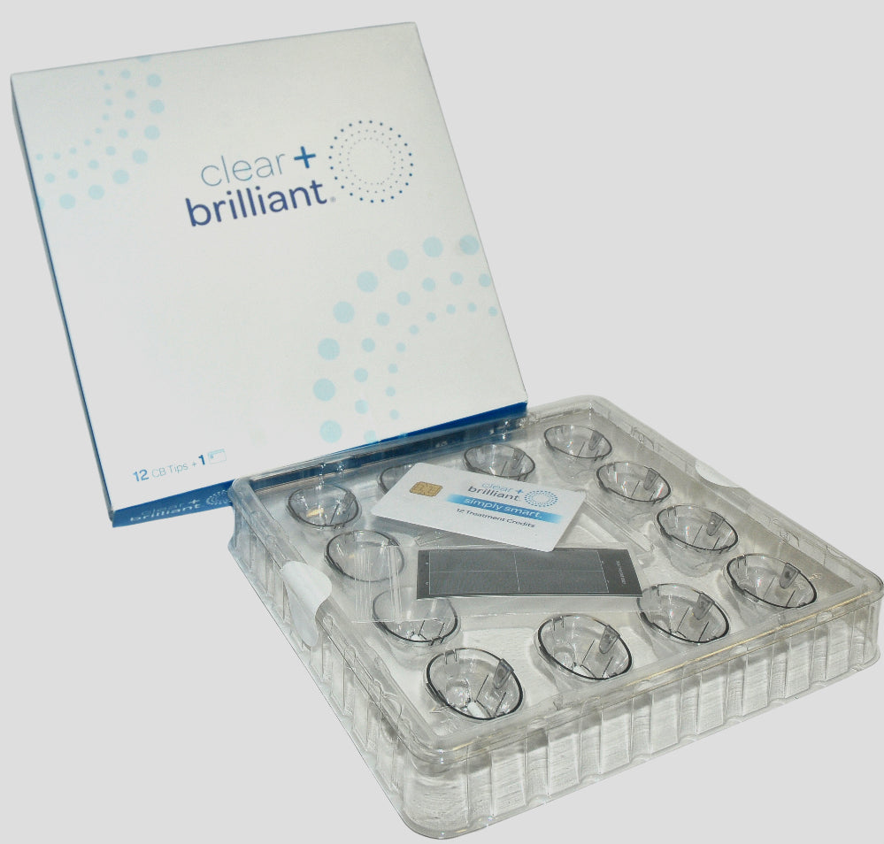 Clear Brilliant Permea Treatment Box x12 Tips CBP Smart Card Credits CB-TIP-SCP