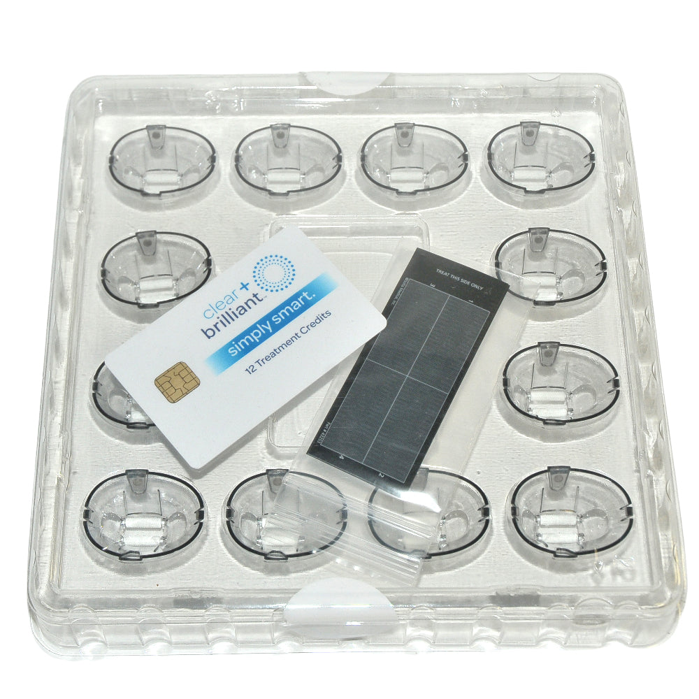 Clear Brilliant Permea Treatment Box x12 Tips CBP Smart Card Credits CB-TIP-SCP