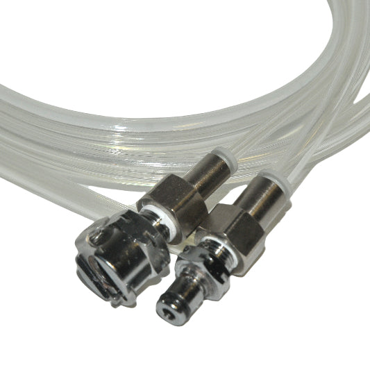 Envy Medical SilkPeel MD Handpiece Quick Connect Clear Tubing Fittings Plexus