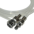 Envy Medical SilkPeel MD Handpiece Quick Connect Clear Tubing Fittings Plexus