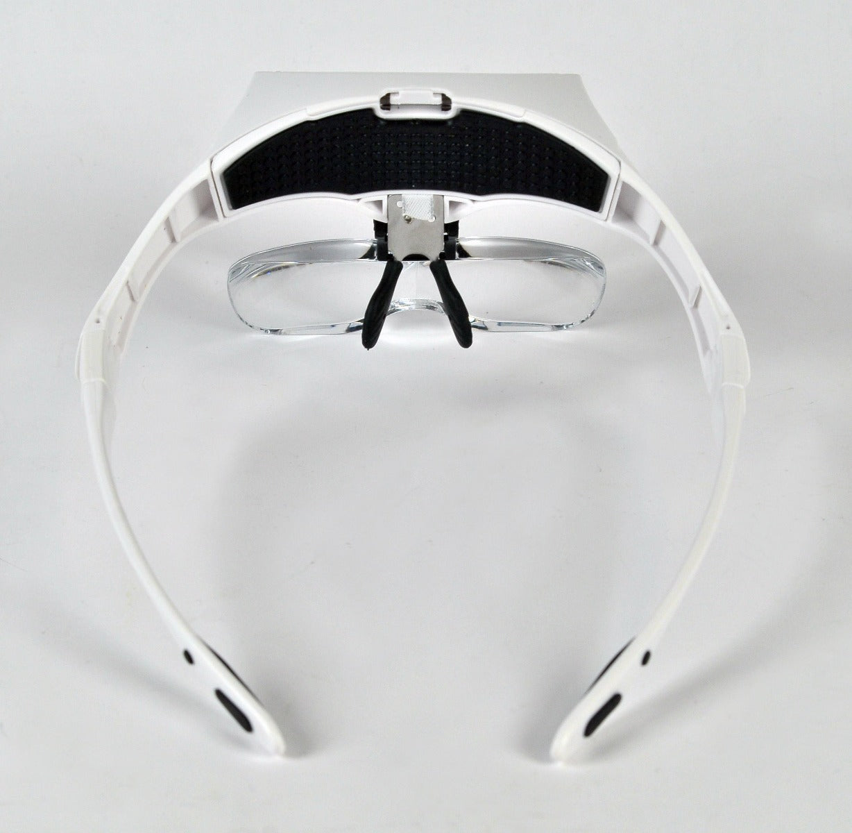 Head Mount Magnifying Glass Eyewear LED Light 5 Lens Glasses Free Magnifier