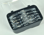 Head Mount Magnifying Glass Eyewear LED Light 5 Lens Glasses Free Magnifier