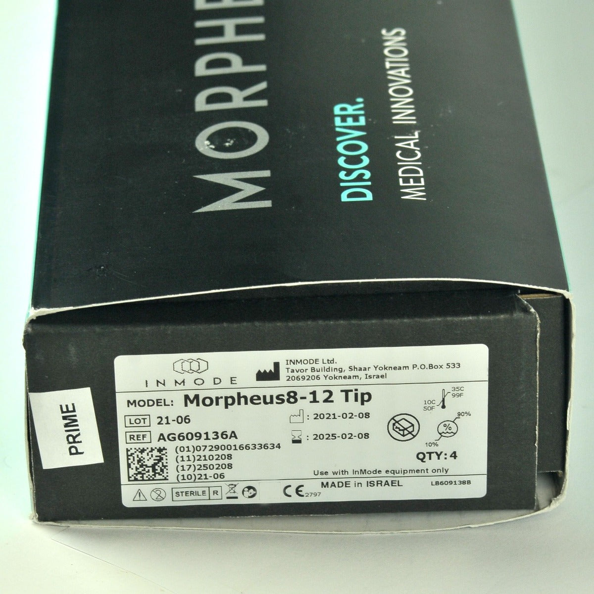 InMode Morpheus8-12 RF Microneedling Resurfacing Tip Prime 12 Pin AG609136A x5Pc