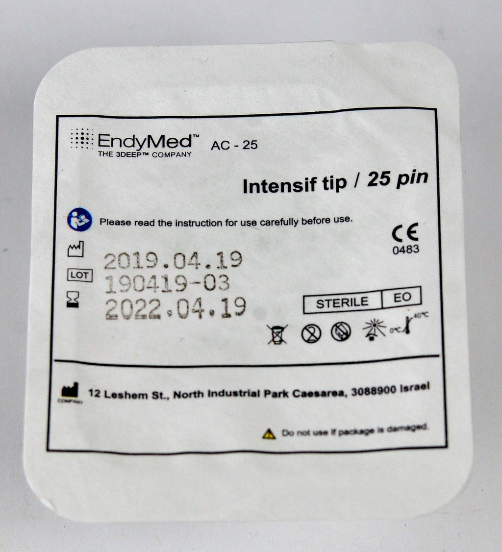 EndyMed 3Deep Skin Science Handpiece 1st Gen Treatment Tips 25-Pin NOT FOR PRO