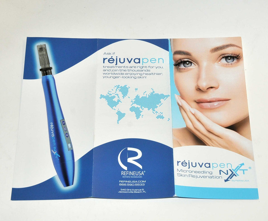 Rejuvapen Aesthetic Technologies Office Clinic Microneedling NXT Brochure x20Pcs
