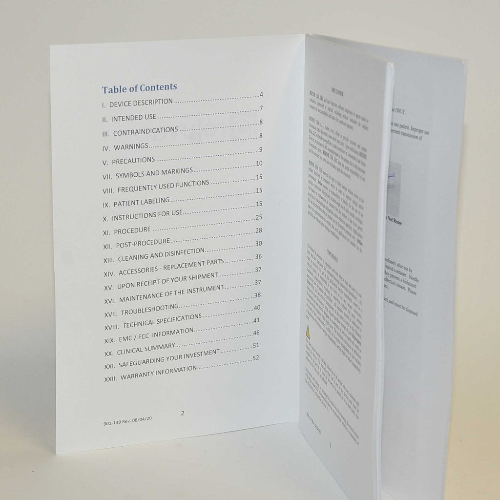 Rejuvapen Aesthetic Technology User Operator Manual Guide Microneedling NXT 102