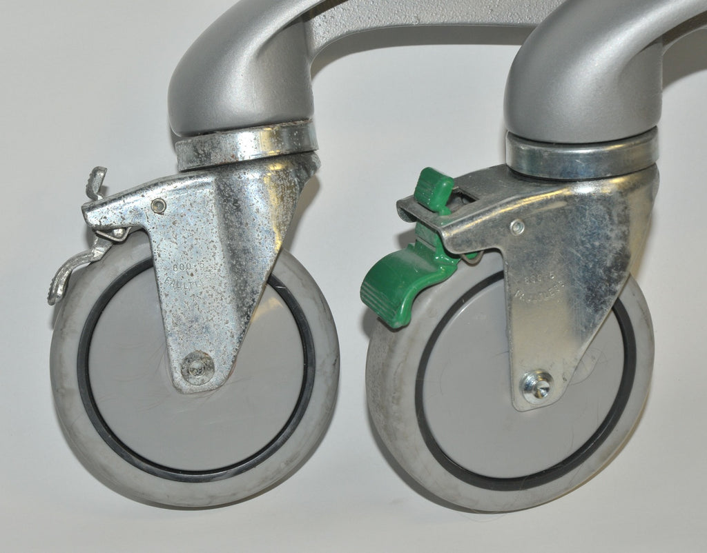 Solta Fraxel Repair Laser CART WHEELS SET Assembly Rolling Locking Castor PARTS