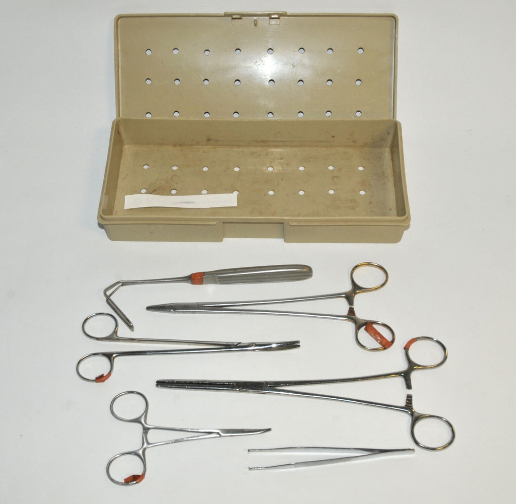 Stainless Steel Surgical Tool Instrument Forceps Clamps Hemostat Autoclavable x6