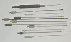 Cannulae Instrument Fat Suction Tools Cannula Handpiece Handle Tip Probes x12Pcs