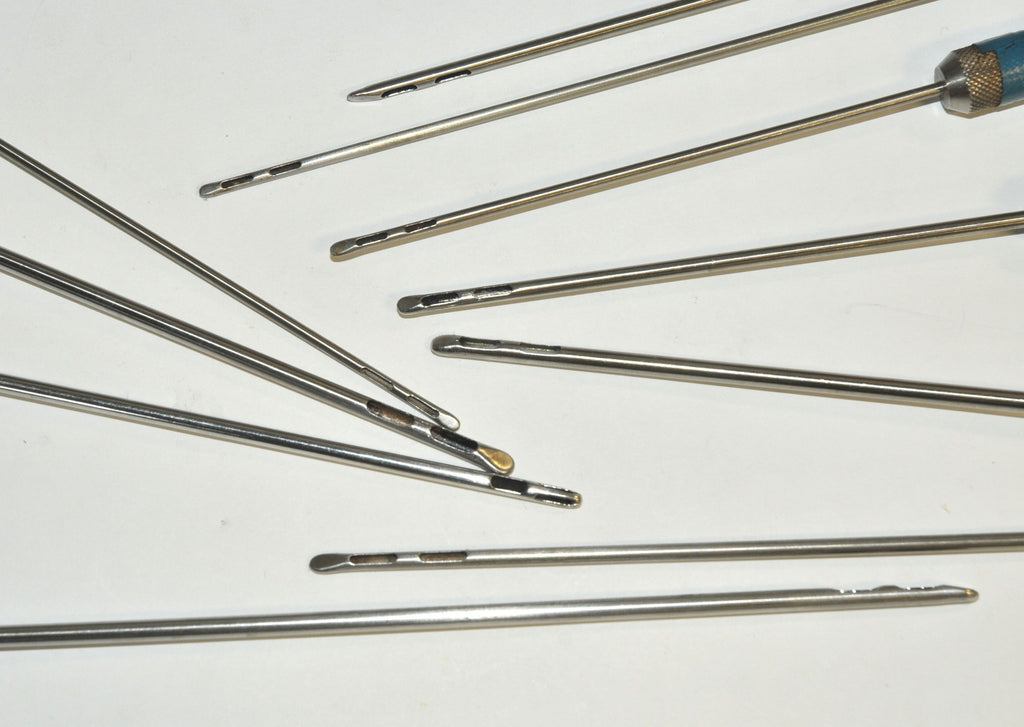 Cannulae Surgical Instrument Aspiration Suction Cannula Handle Tip Mixed x10 Pc