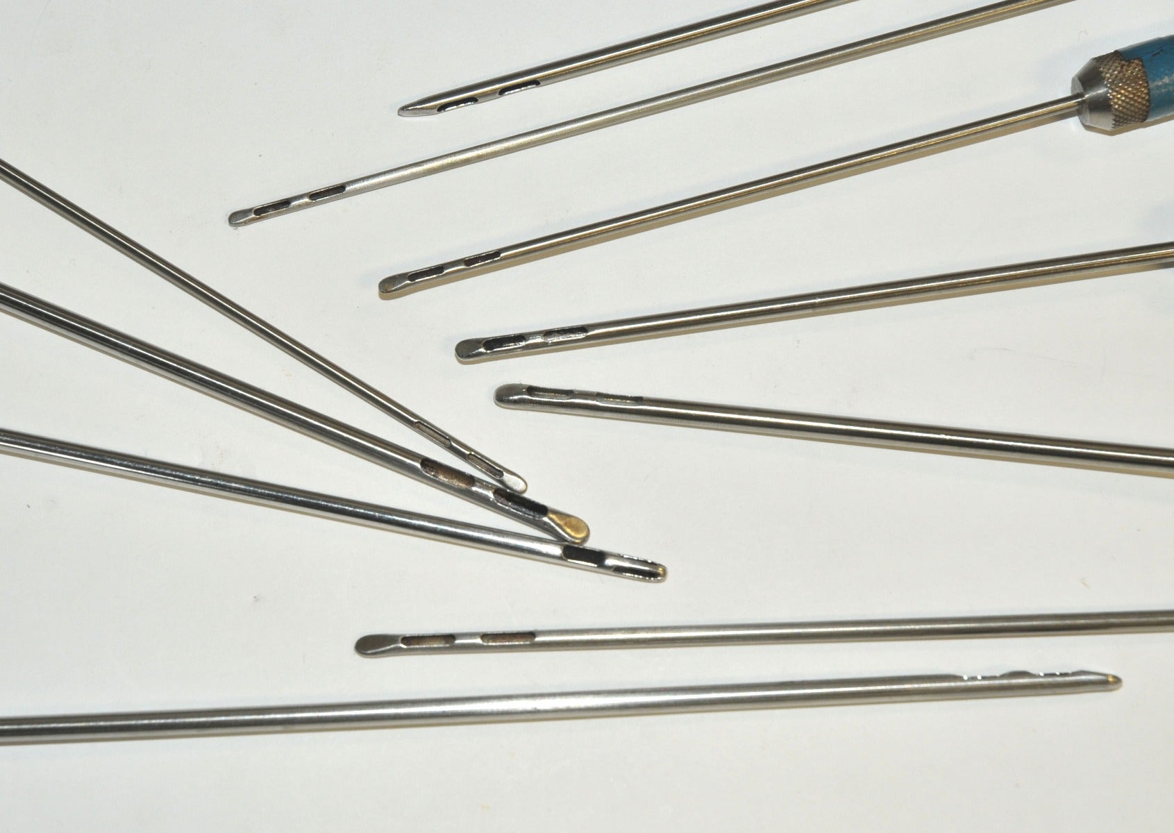 Cannulae Surgical Instrument Aspiration Suction Cannula Handle Tip Mixed x10 Pc