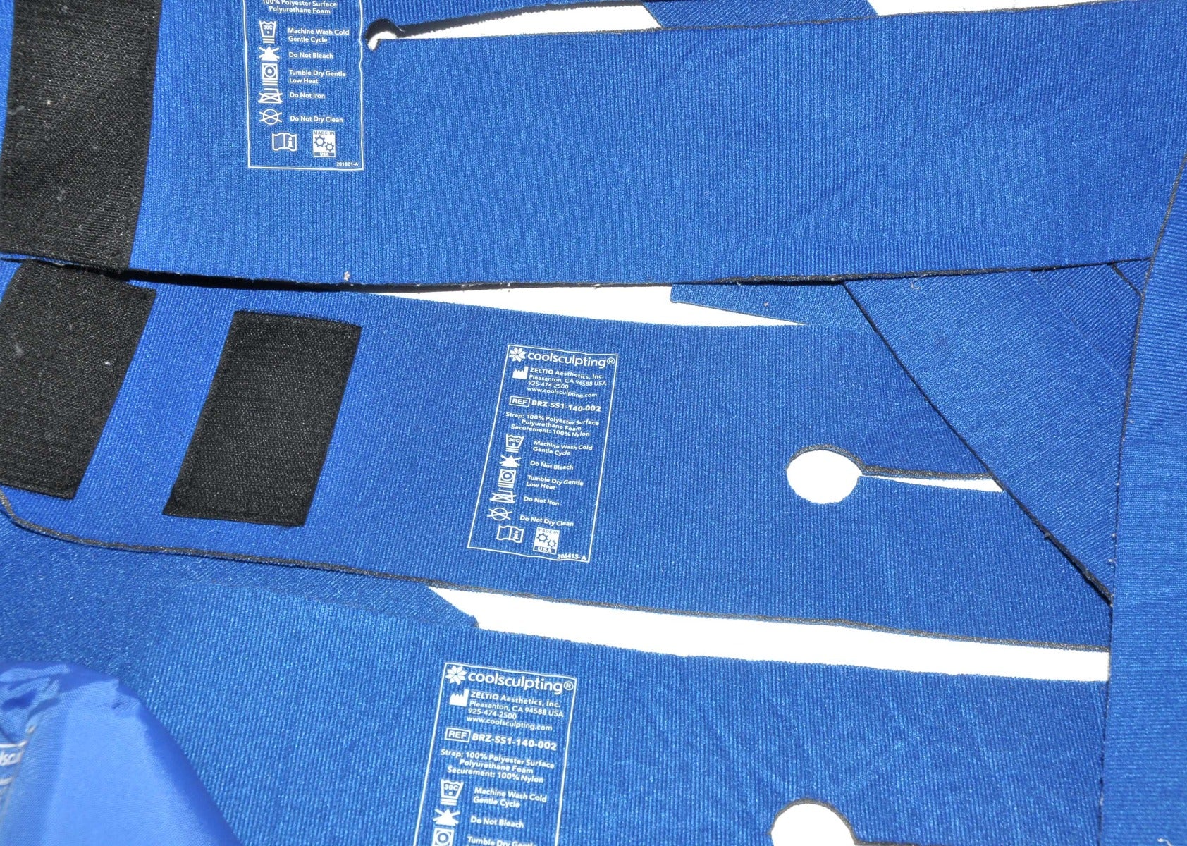 Zeltiq CoolSculpting Securement Strap Applicator Harness BRZ-SS1-140-002 LOT