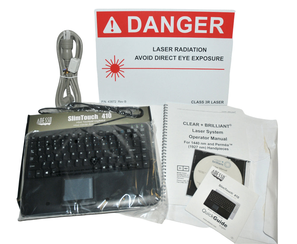 Clear Brilliant SC Region Kit SlimTouch 410 Touchpad Keyboard YP-18 User Manual