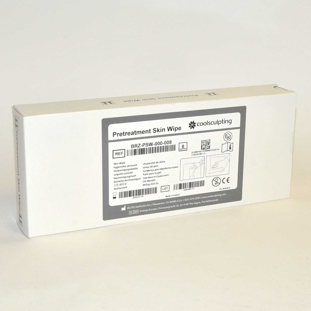 ZELTIQ CoolSculpting Pretreatment Skin Wipe BRZ-PSW-000-008 Treatment 07/22 x8Pc