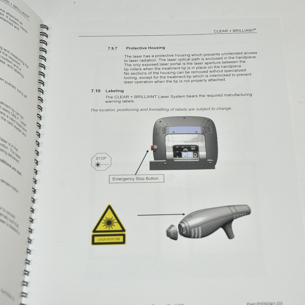 Clear Brilliant SC Region Kit SlimTouch 410 Touchpad Keyboard YP-18 User Manual