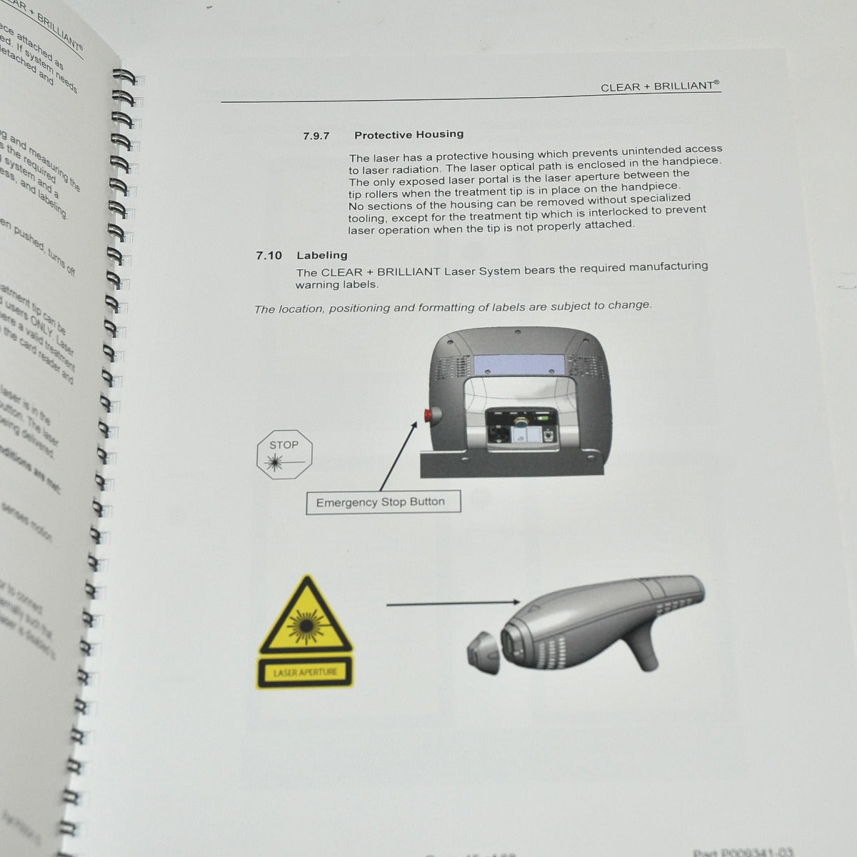 Clear Brilliant SC Region Kit SlimTouch 410 Touchpad Keyboard YP-18 User Manual