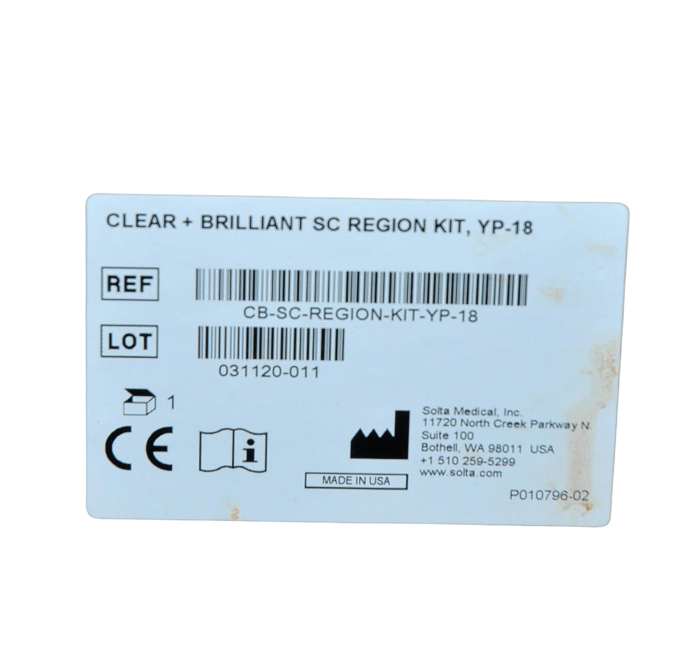 Clear Brilliant SC Region Kit SlimTouch 410 Touch Pad Keyboard YP-18 User Manual