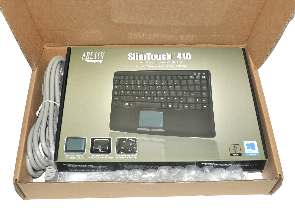 Clear Brilliant SC Region Kit SlimTouch 410 Touch Pad Keyboard YP-18 User Manual
