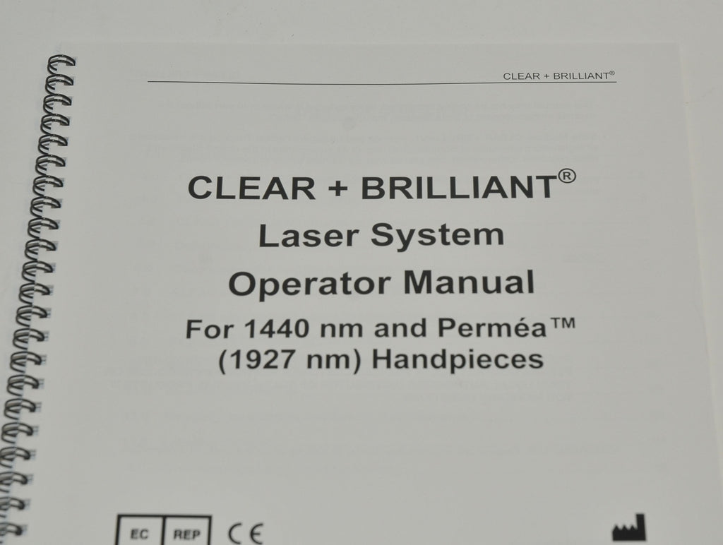Clear Brilliant SC Region Kit SlimTouch 410 Touch Pad Keyboard YP-18 User Manual