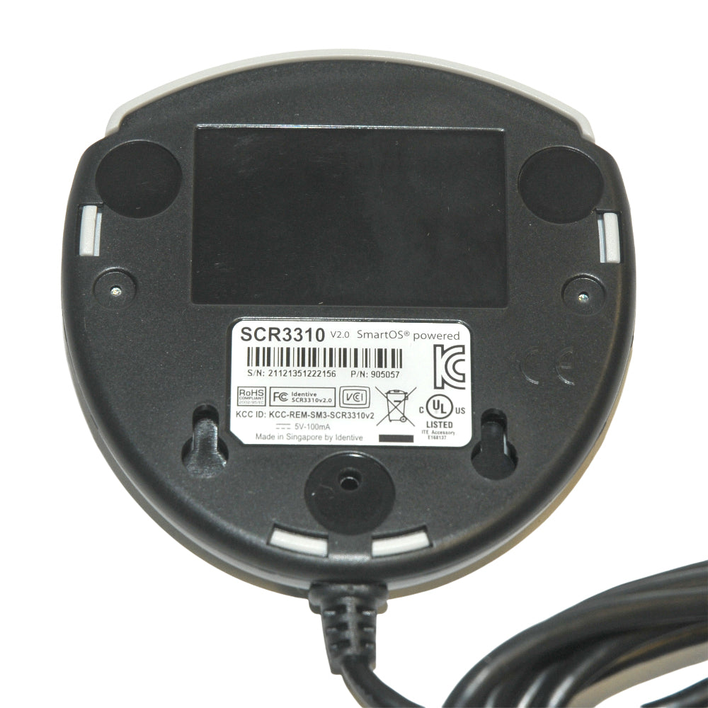 Clear & Brilliant CARD READER USB Cable SCR3310 SmartOS Powered P/N: 905057