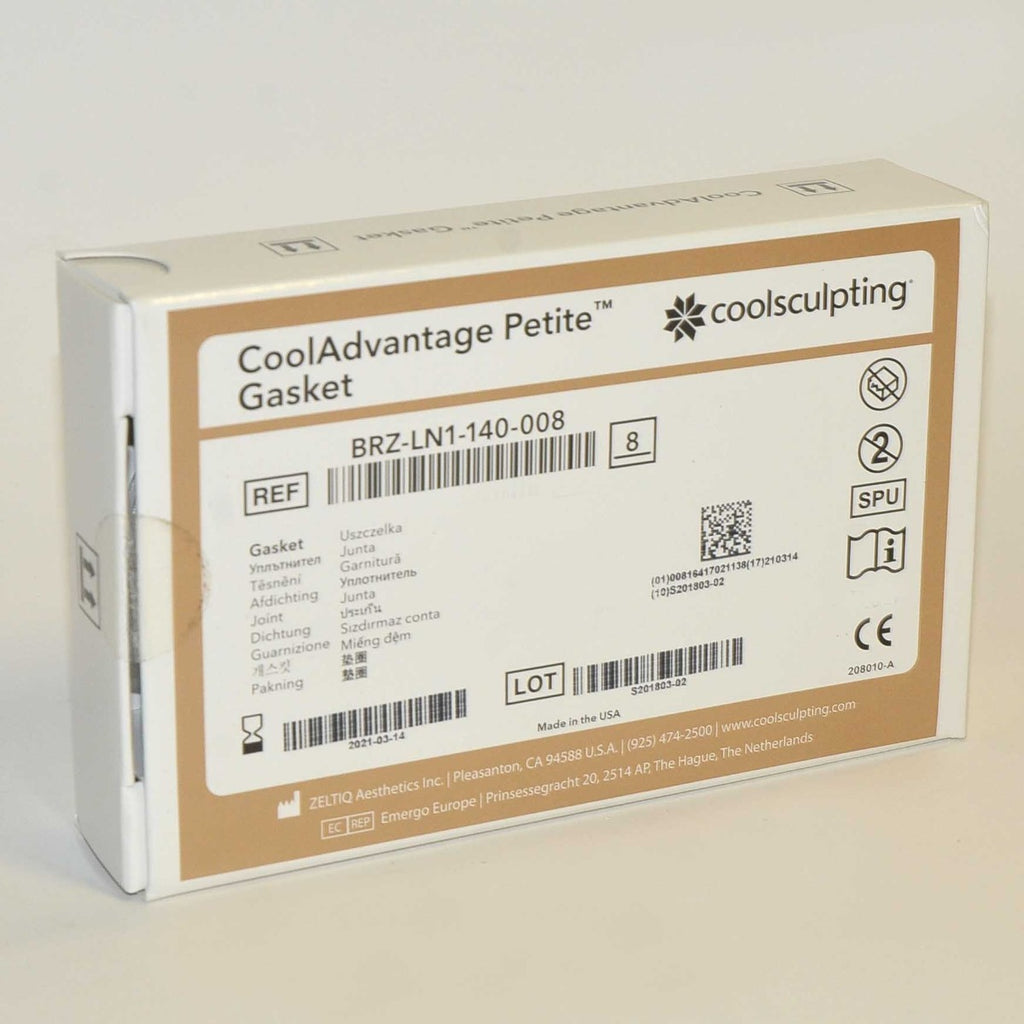 Zeltiq CoolSculpting PETITE GASKET CoolAdvantage BRZ-LN1-140-008 Exp3/14 (x8Pcs)