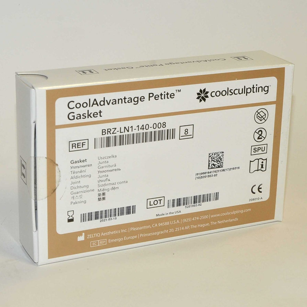 Zeltiq CoolSculpting PETITE GASKET CoolAdvantage BRZ-LN1-140-008 Exp2014 x8Pc