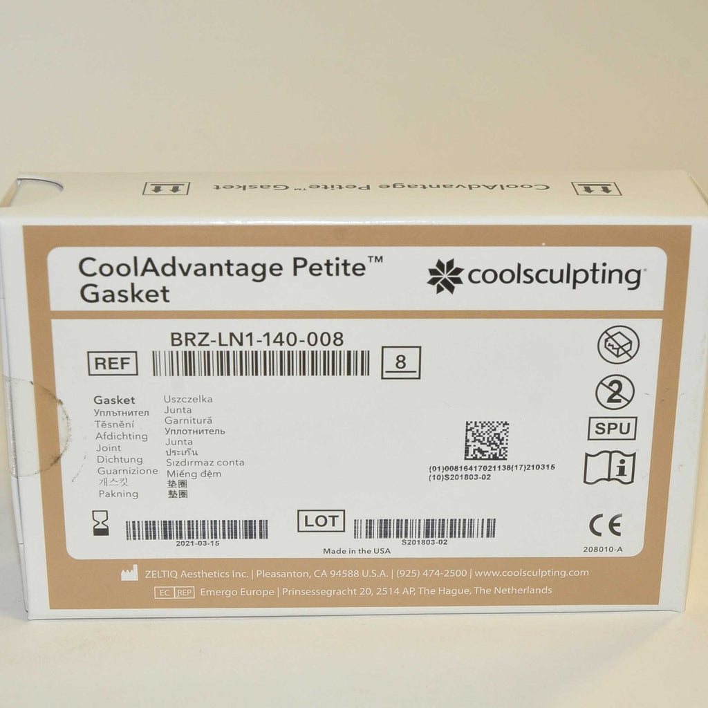 Zeltiq CoolSculpting PETITE GASKET CoolAdvantage BRZ-LN1-140-008 Exp2014 x8Pc