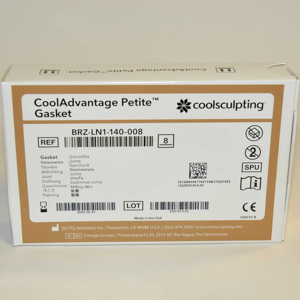 Zeltiq CoolSculpting PETITE GASKET CoolAdvantage BRZ-LN1-140-008 Exp10/2022 x8Pc