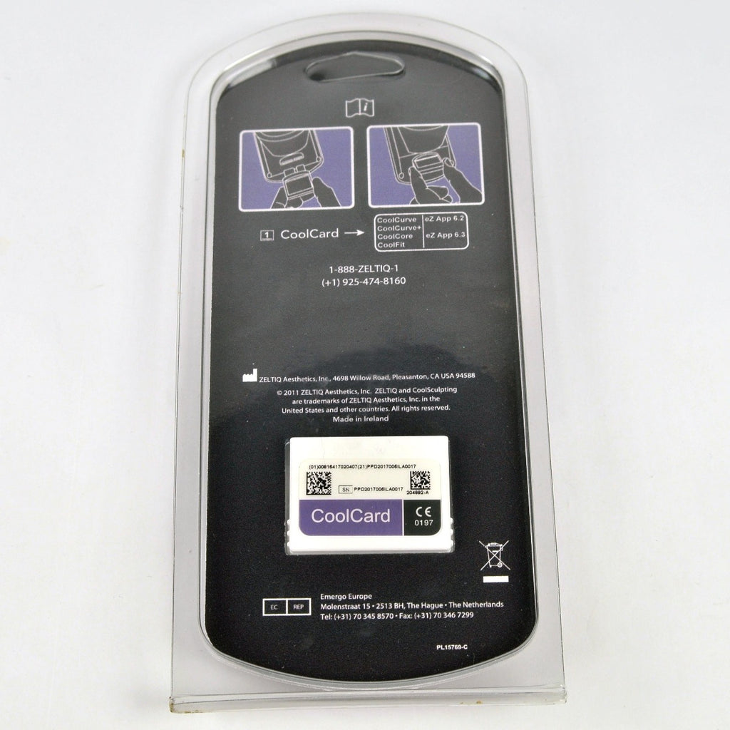 ZELTIQ CoolSculpting CoolCard BRZ-CD4-06X-024 Purple Card 24 Cycles Remain FULL