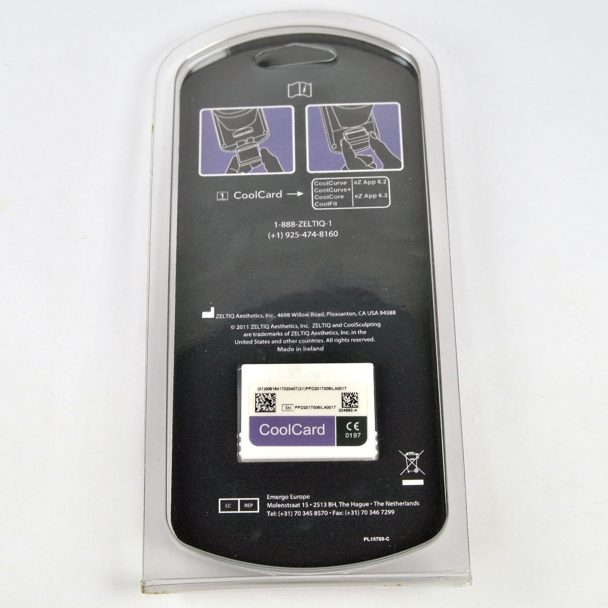ZELTIQ CoolSculpting CoolCard BRZ-CD4-06X-024 Purple Card 24 Cycles Remain FULL