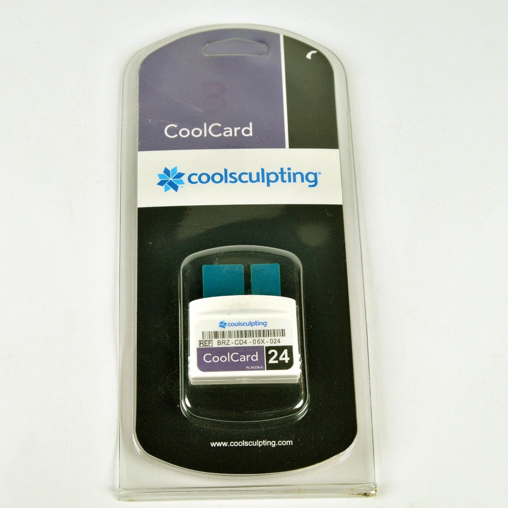 ZELTIQ CoolSculpting CoolCard BRZ-CD4-06X-024 Purple Card 24 Cycles Remaining