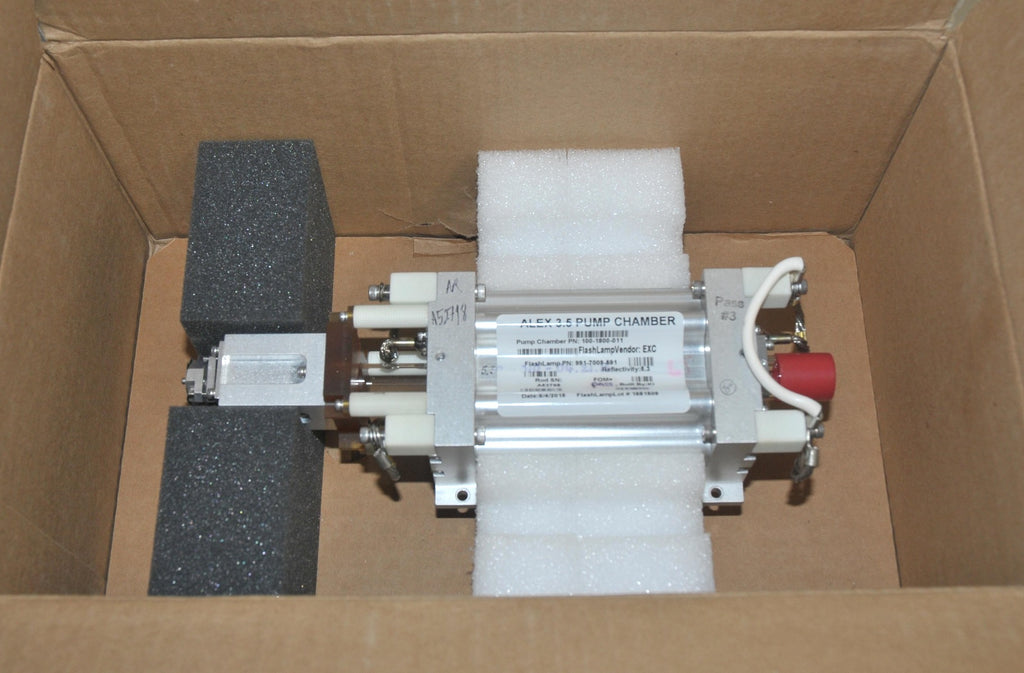 Cynosure Elite MPX Laser 3.5 Pump Chamber Alex 100-1800-011 FlashLamp