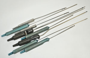 Cannulae Instrument Aspiration Suction Cannula Handpiece Handle Tips x8 Pcs
