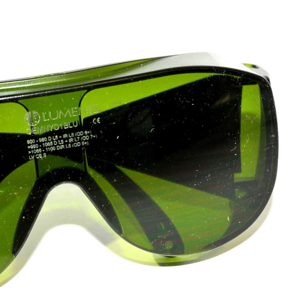Lumenis Laservision Green IPL Laser Glasses Eye Protection Eyewear OEMNYD1BLU