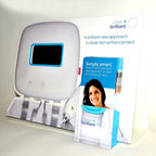 Clear Brilliant Laser Front Office Script Merchandising Display Brochure Stand