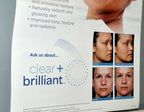 Clear Brilliant Laser Office Window Wall Banner Sticker Merchandising Marketing