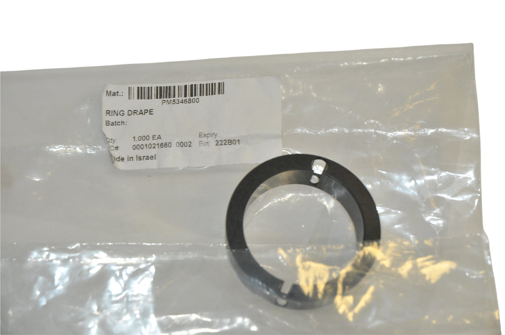 Lumenis Sharplan 712 Acuspot Ring Drape Black Metal PM5346800 NEW PARTS