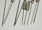 Cannulae Surgical Instrument Aspiration Suction Cannula Handle Tip Probe x11Pcs
