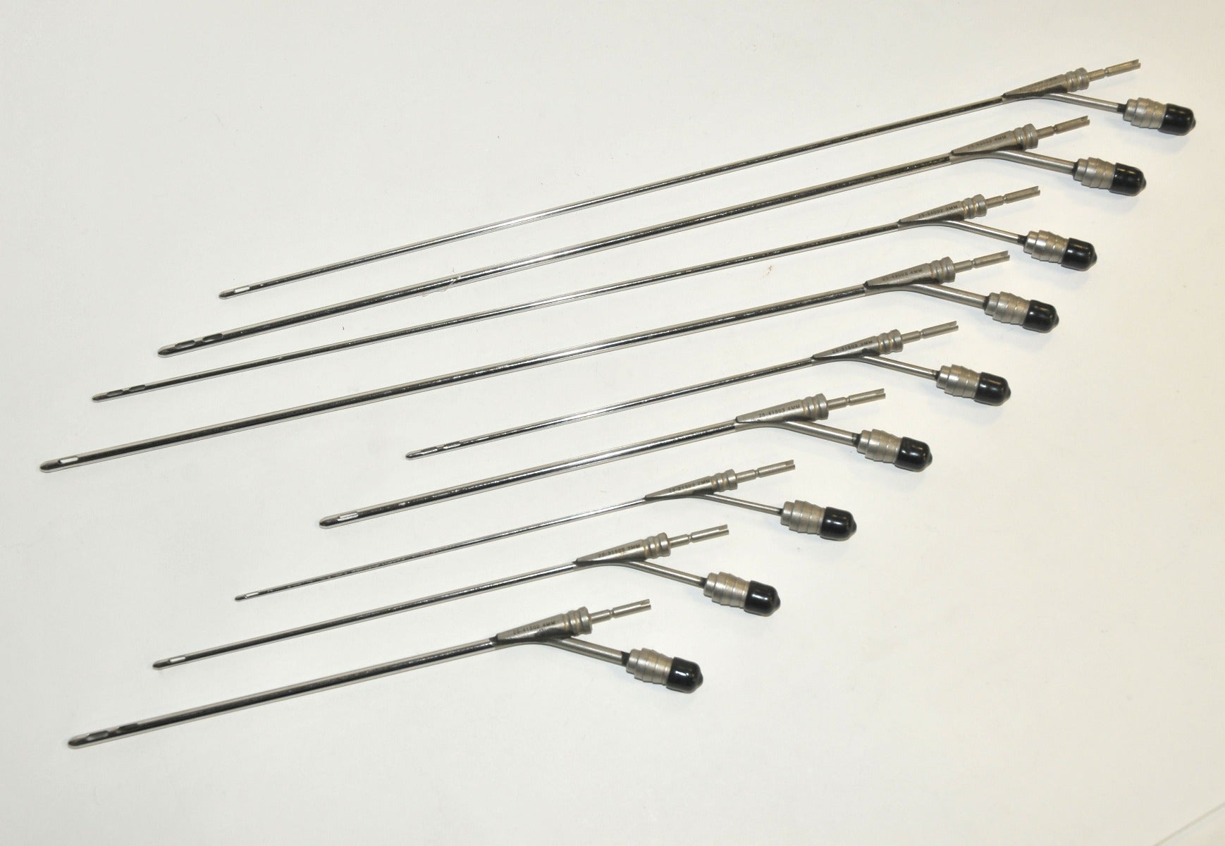 Cannulae Medtronic Xomed Surgical Powersculpt Instrument Suction Cannula Tips x9