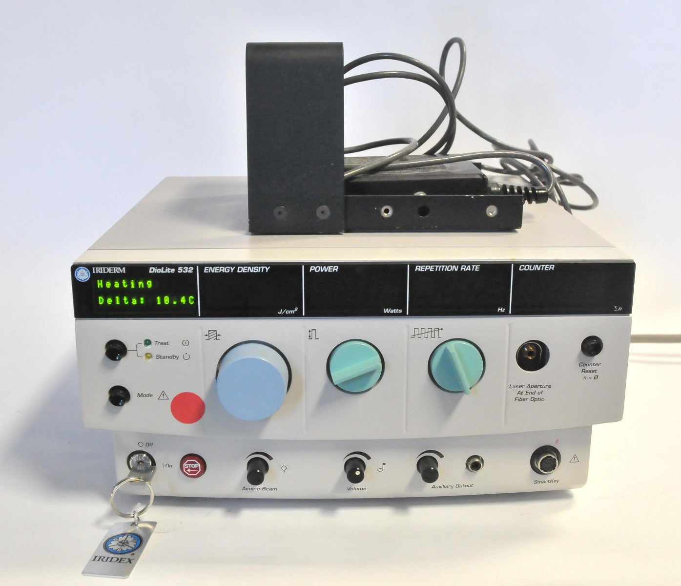 2001 Iridex DioLite 532 KTP Pigmented Vascular Lesion Laser 2 Handpiece Dio Lite
