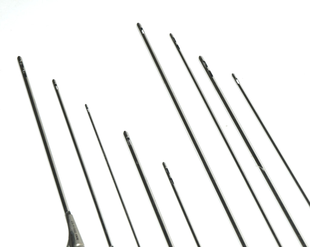 Cannulae Medtronic Xomed Surgical Powersculpt Instrument Suction Cannula Tips x9