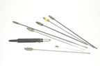Cannulae Surgical Instrument Blunt Straight Small Cannula Handle Tips x8 Pcs