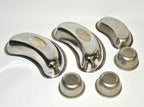 Lot Stainless Steel Surgical Metal Kidney Sponge Bowls Dish Surgical Tray x6 Pcs