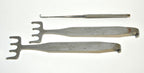 Snowden Pencer 88-1066 Skin Retractors Hook Stainless Steel Karl Storz Set x3Pcs