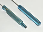 Cannulae Instruments Aspiration Suction Cannula Fixed Handle Tip Fork x2 Pcs