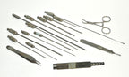 Cannulae Surgical Instrument Aspiration Cannula Handpiece Small Set Kit x16 Pcs