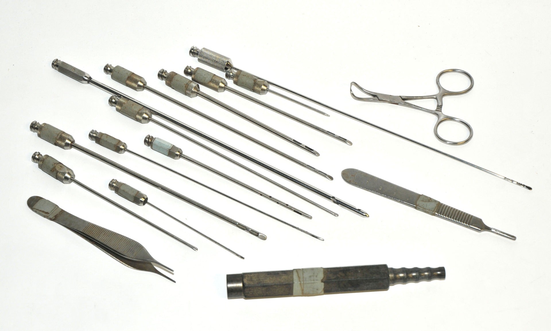 Cannulae Surgical Instrument Aspiration Cannula Handpiece Small Set Kit x16 Pcs