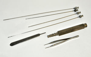 Cannulae Surgical Instrument Aspiration Cannula Handpiece Small Set Kit x7 Pcs