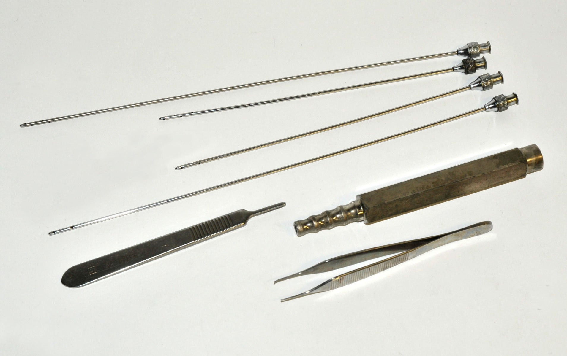 Cannulae Surgical Instrument Aspiration Cannula Handpiece Small Set Kit x7 Pcs