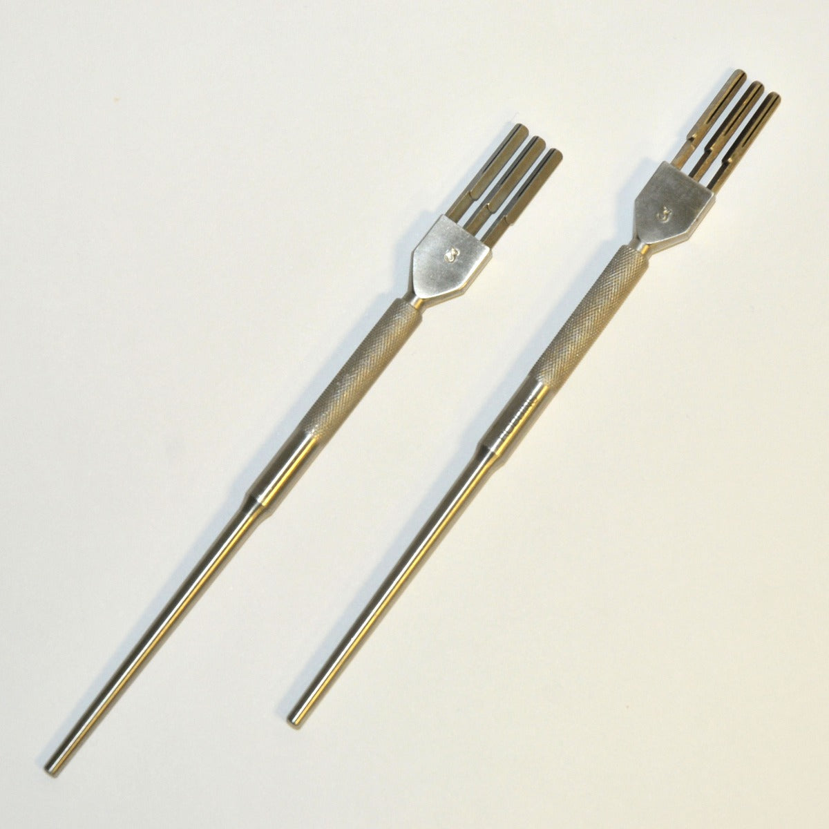 Robbins Surgical Instruments Scalpel Handles 3 Blade Angle Cutting Set x2 Pcs